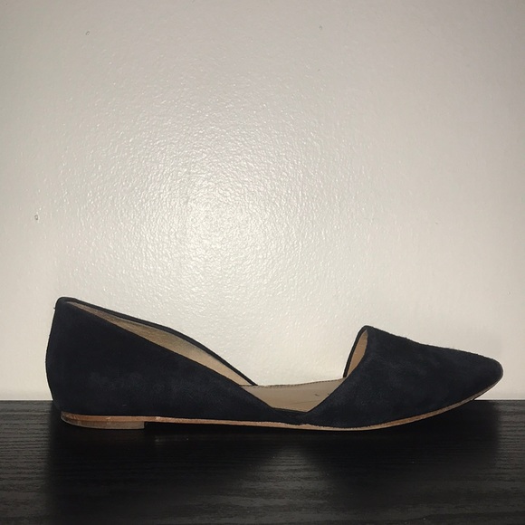 Zoe suede d’Orsay flats - Picture 4 of 5